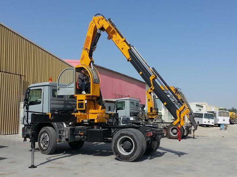 16Ton knuckle boom truck mounted crane 1