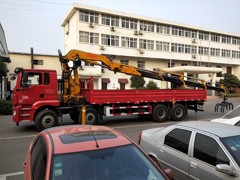 16Ton Knuckle Boom Truck Mounted Crane- E-TOUCH Engineering